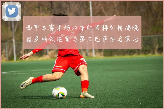 西甲本赛季场均净时间排行榜揭晓赫罗纳领跑皇马第三巴萨排名第七